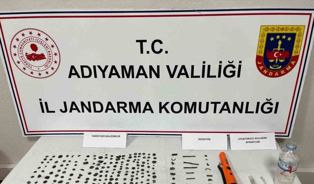 Adıyaman’da tarihi eser operasyonu