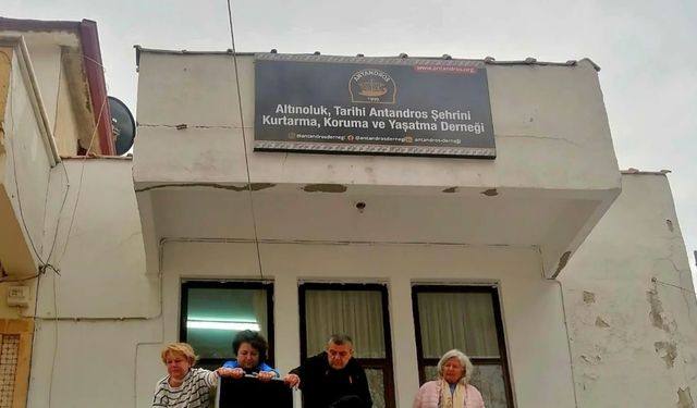 Altınoluk’ta Antandros Derneği yeni merkezinde hizmete başladı