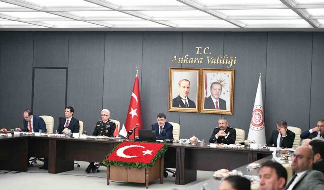 Ankara Valisi Şahin: “Ankara Dünya’nın en güvenli kentlerinden biri”