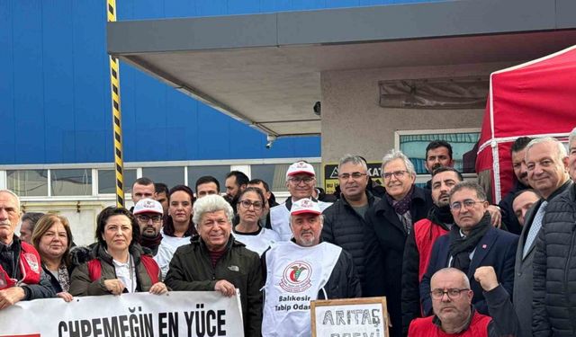 Arıtaş fabrikasında grev 20’nci gününde: Başkan Mirza işçilerle dayanışma mesajı verdi