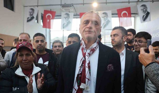 Atakaş Hatayspor’un yeni başkanı Hikmet Çinçin oldu