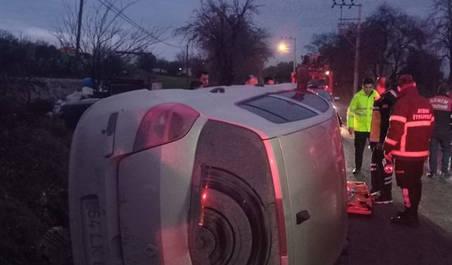 Aydın’da trafik kazası: 1 yaralı