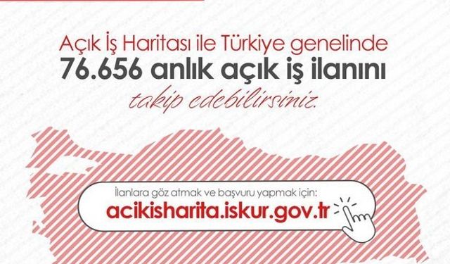 Bakan Işıkhan 76 bin 656 açık iş ilanı olduğunu açıkladı