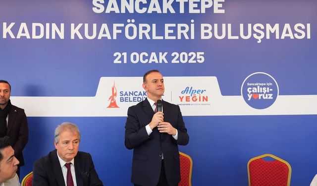 Başkan Alper Yeğin kadın kuaförleri ile kahvaltıda buluştu