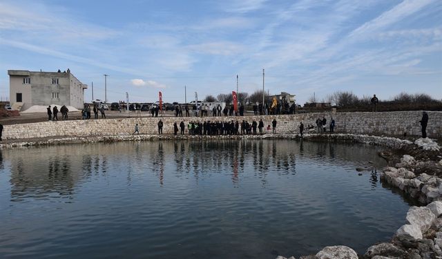 Batman’da Erzen Balıklı Gölü turizme kazandırılıyor