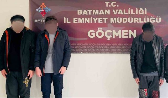 Batman’da göçmen kaçakçılığı: 2 tutuklama