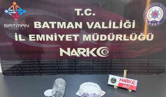 Batman’da üzerinde uyuşturucu yakalanan yolcu tutuklandı