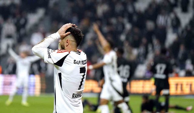 Beşiktaş ligde son 4 maçın 3’ünde berabere kaldı