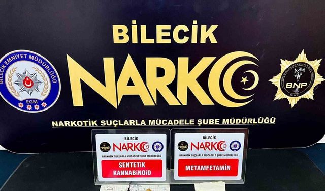 Bilecik’te eş zamanlı uyuşturucu operasyonu