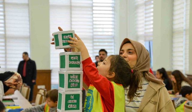 BŞEÜ’de minik öğrencilere ’Materyal Geliştirme ve Uygulama’ etkinliği düzenlendi