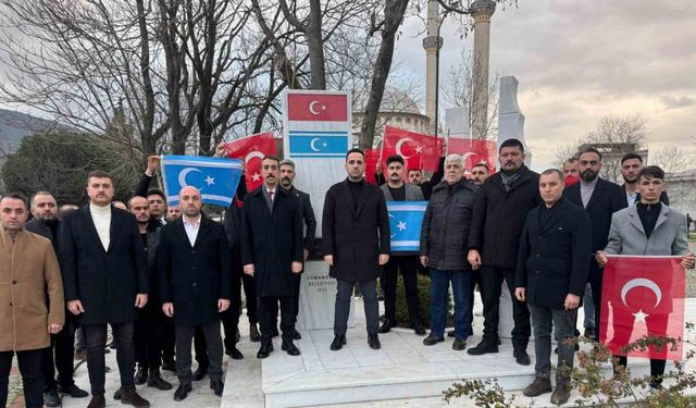 Bursa Ülkü Ocakları’ndan Türkmen Şehitlerine ahde vefa