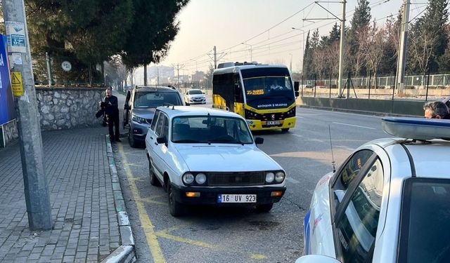 Bursa’da otomobil hırsızı 24 saat geçmeden çaldığı araçla yakalandı