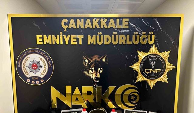 Çanakkale’de uyuşturucu operasyonuna 1 tutuklama