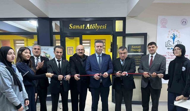 Çiftlikköy’de Sanat Atölyesi açıldı