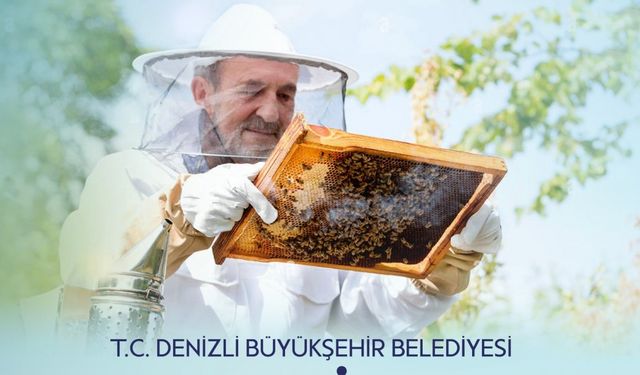 Denizli Büyükşehirden arıcılara ekipman desteği