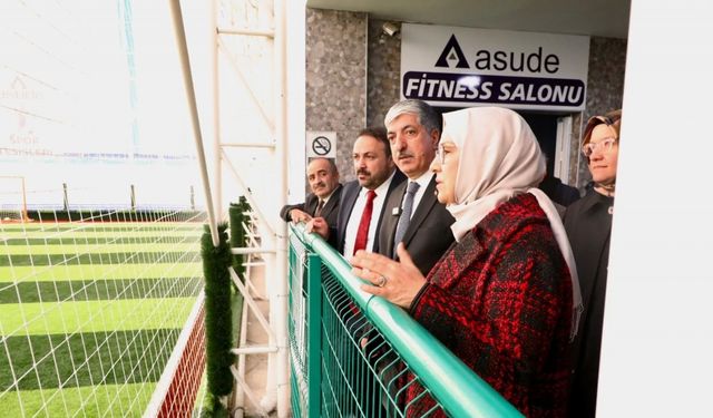 Dilovası Belediyesi Asude Spor Tesisi yenilendi