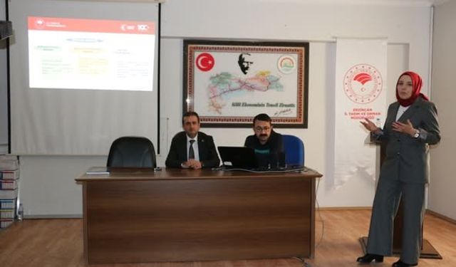 Erzincan’da resmi işlemlerde numune alma eğitimi verildi