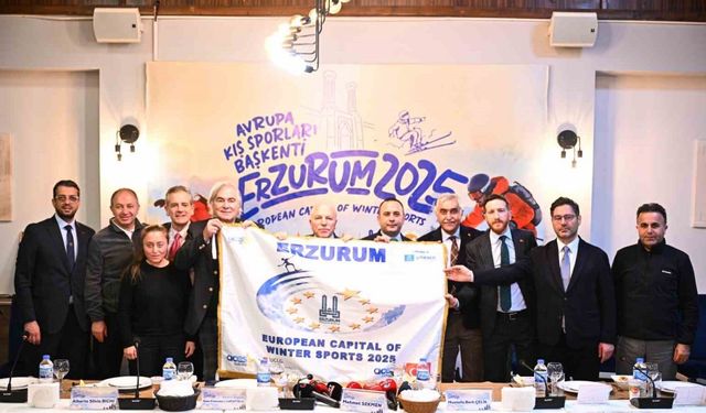 Erzurum’da ’2025 Avrupa Kış Sporları Başkenti’ coşkusu