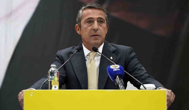 Fenerbahçe Başkanı Ali Koç, 8 Ocak’ta basın toplantısı düzenleyecek