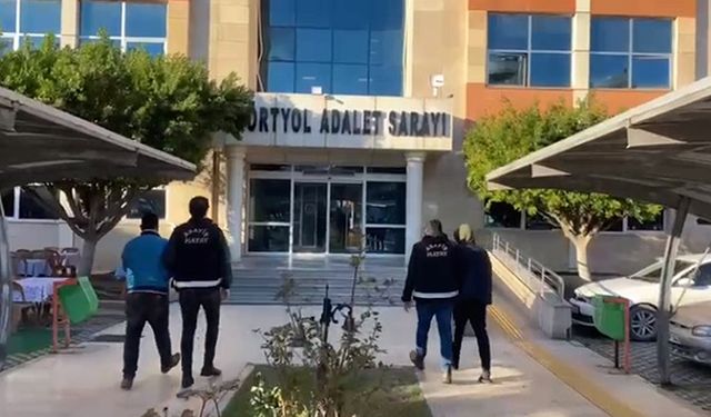 Hatay’da çeşitli suçlardan aranan 5 kişi yakalandı, 4’ü tutuklandı