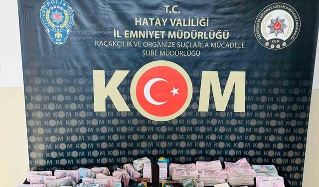 Hatay’daki tefecilik ve kumar operasyonunda 4 kişi tutuklandı