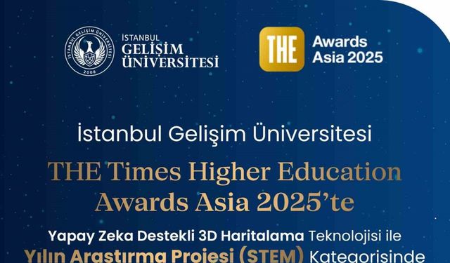 İGÜ, THE Awards Asia 2025’te finalde