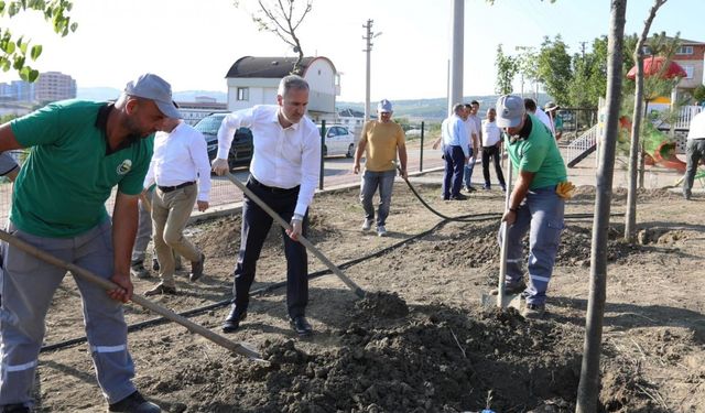 İnegöl’ün yeşil alan miktarı Türkiye ortalamasından yüzde 50 daha fazla