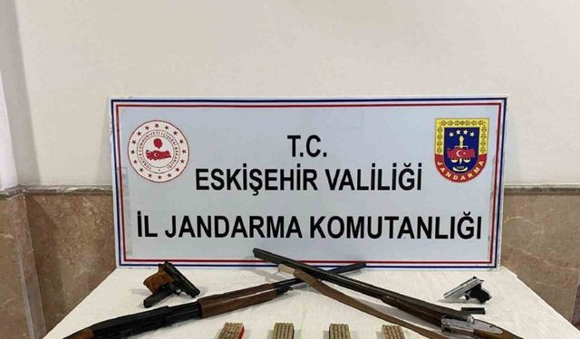 İş yerini cephaneliğe çeviren şüpheli yakalandı