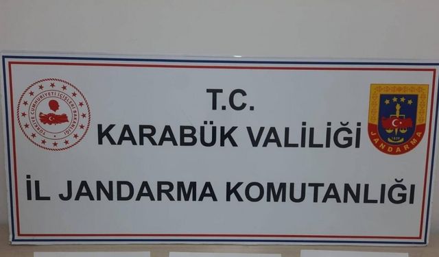 Karabük’te uyuşturucu operasyonu: 1 gözaltı