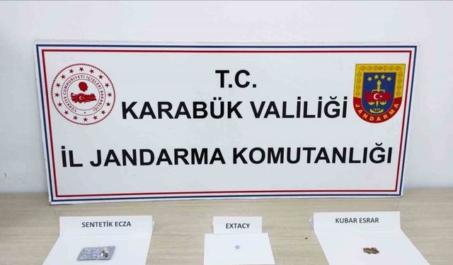 Karabük’te uyuşturucu operasyonu: 2 gözaltı