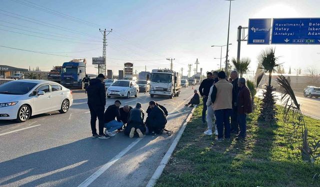 Karşıdan karşıya geçmeye çalışan yaya, kamyon çarpması sonucu öldü