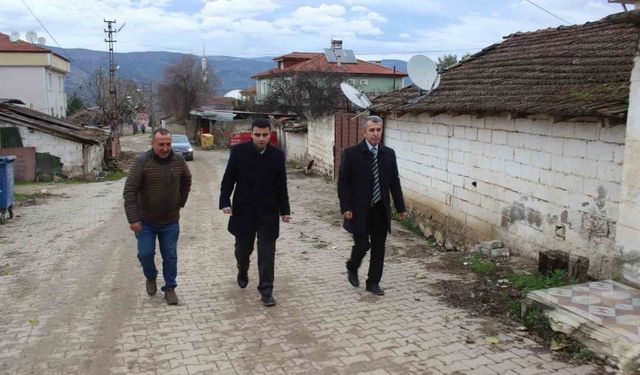 Kaymakam Kılıç, Ciciler Köyü’ndeki yatırımları inceledi