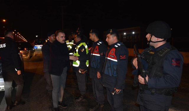 Kaymakam Odabaş’tan yeni yıl ziyaretleri