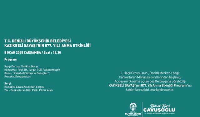 Kazıkbeli Savaşı 877. yılında anılıyor