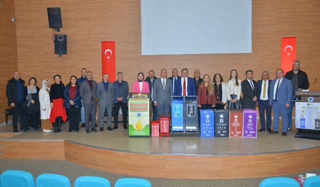 Kırşehir Ahi Evran Üniversitesi, atık yağları geri dönüşüme kazandırıyor