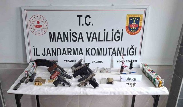 Manisa jandarmasından 2 ilçede eş zamanlı operasyon