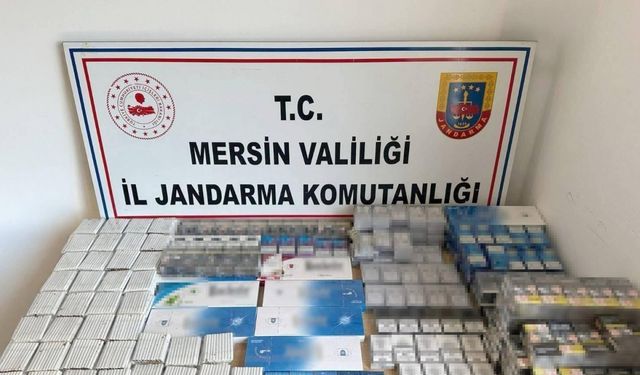 Mersin’de kaçakçılık operasyonu: 1 gözaltı