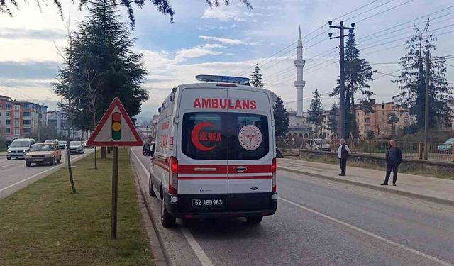 Ordu’da trafik kazası: 3 yaralı