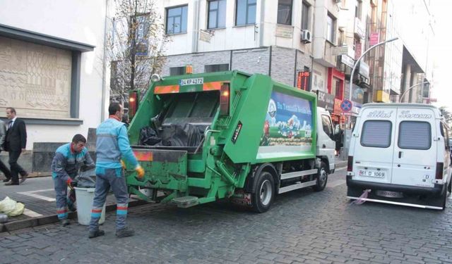 Ortahisar Belediyesi 2024 yılında 107 milyon ton çöp topladı