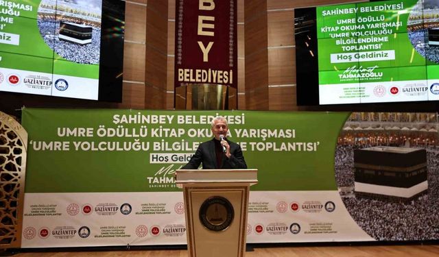 Şahinbey Belediyesi 177 öğrenciyi daha umreye gönderiyor