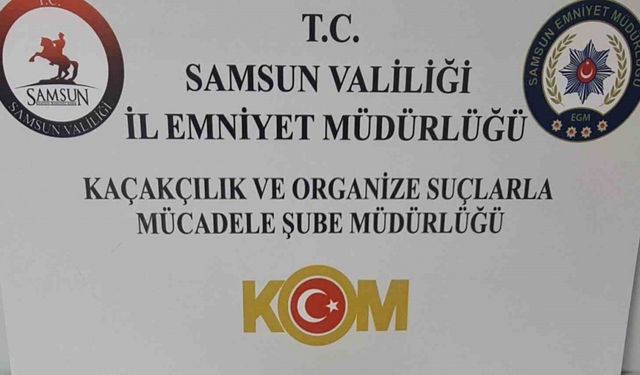 Samsun’da silah ve mühimmat operasyonu