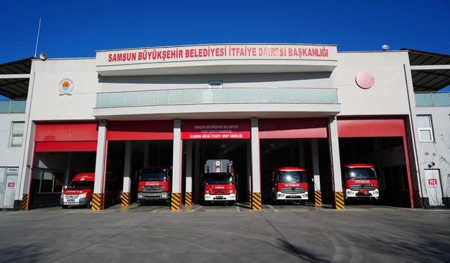 Samsun’daki yapılara itfaiyeden sıkı denetim: 2 bin 703 proje ve yapı denetlendi