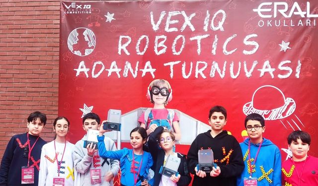 SANKO Okulları VEX IQ Robot Yarışması’ndan dört birincilikle döndü