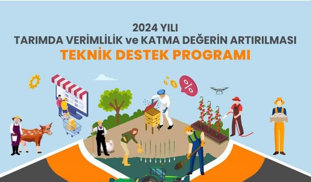 Tarımda Verimlilik Teknik Destek Programı  6. dönem sonuçları belli oldu