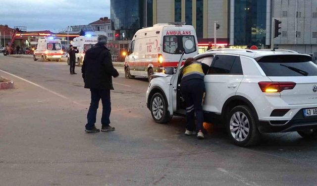 Tavşanlı’da trafik kazası: 1 yaralı