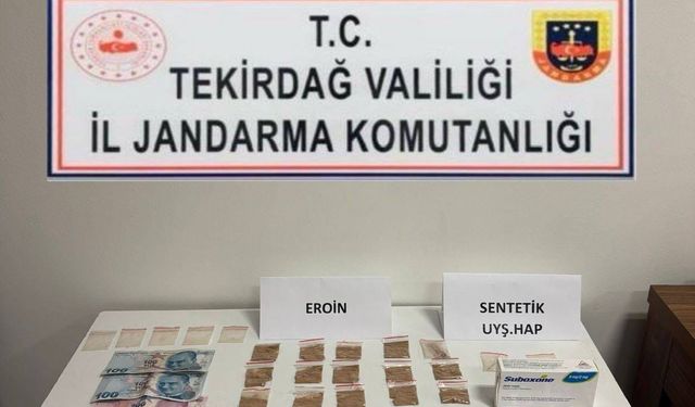 Tekirdağ’da uyuşturucu operasyonları