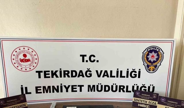 Tekirdağ’da uyuşturucu operasyonlarında 9 kişi tutuklandı