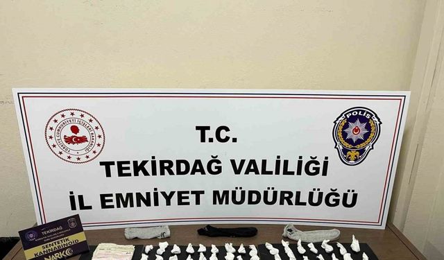 Tekirdağ’da uyuşturucu operasyonunda 9 kişi tutuklandı