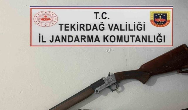 Tekirdağ’da uyuşturucu, silah ve kaçak kazı operasyonları