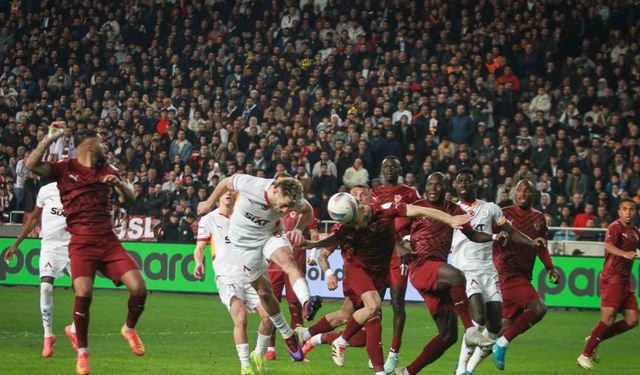 Trendyol Süper Lig: Atakaş Hatayspor: 1 - Galatasaray: 1 (Maç sonucu)